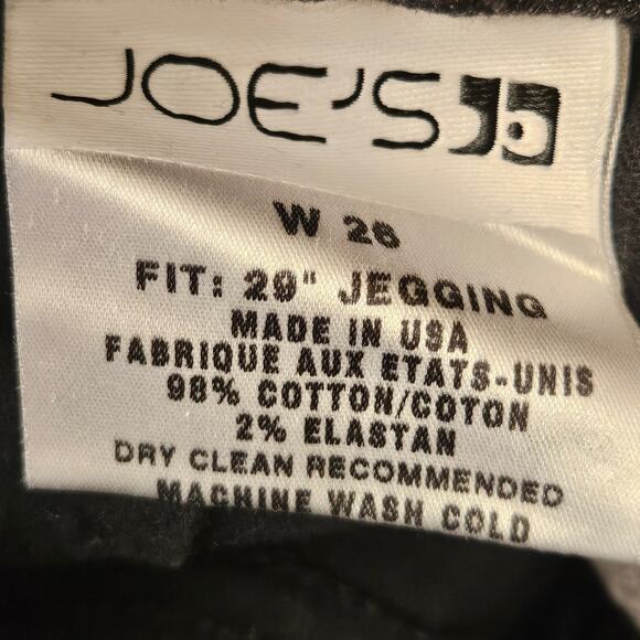 Joes Jeans Black Jegging Size 26/0 - Picture 4 of 4